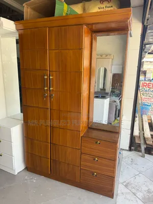 Kabati Milango Miwili Na Dressing Table