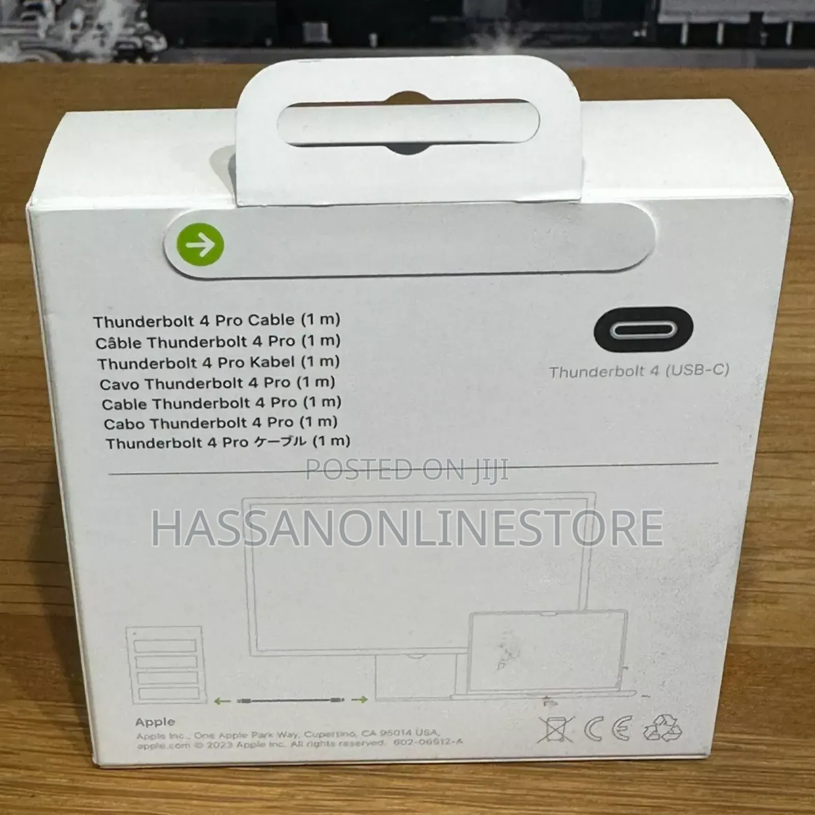 Apple Thunderbolt 4 Pro Cable 1m