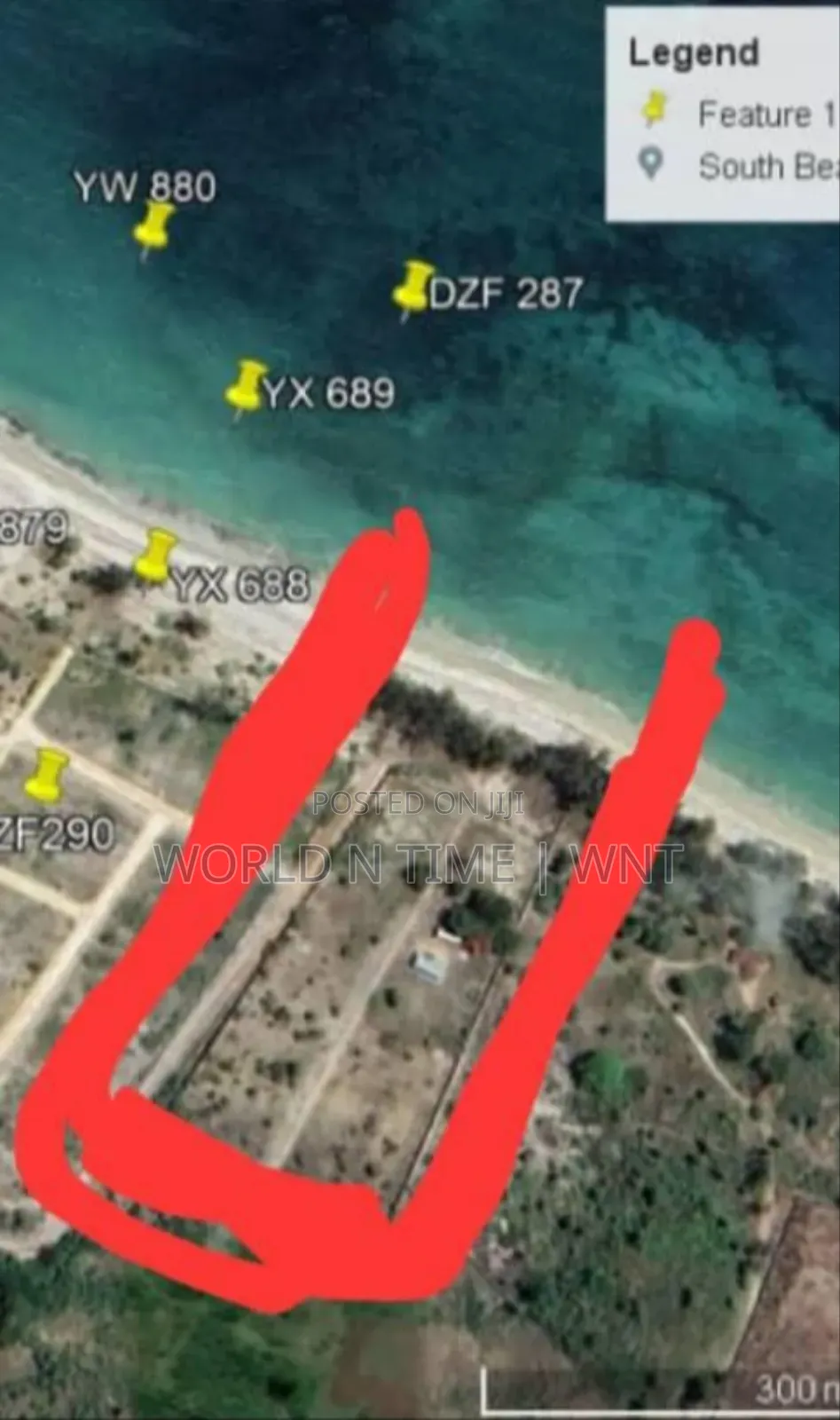 Beach Plot Sale Beach 1 at Gezaulole