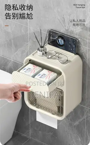 Toilet Paper Holder 3in1