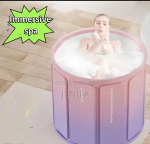 Portable Folding Bath Tube, Hot Cold Water