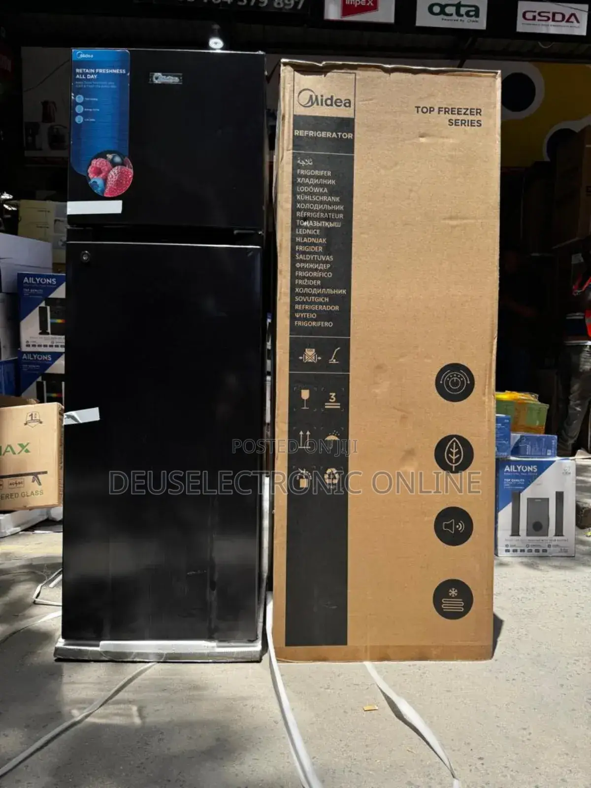 Midea Fridge Liter 173