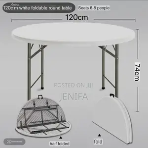 Foldable Round Table