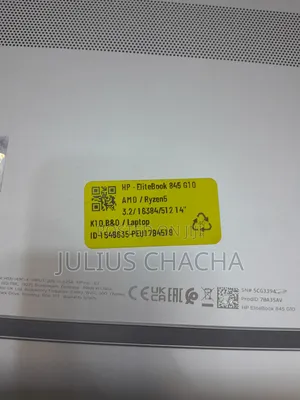 New Laptop HP EliteBook 845 G10 16GB AMD Ryzen 5 SSD 512GB