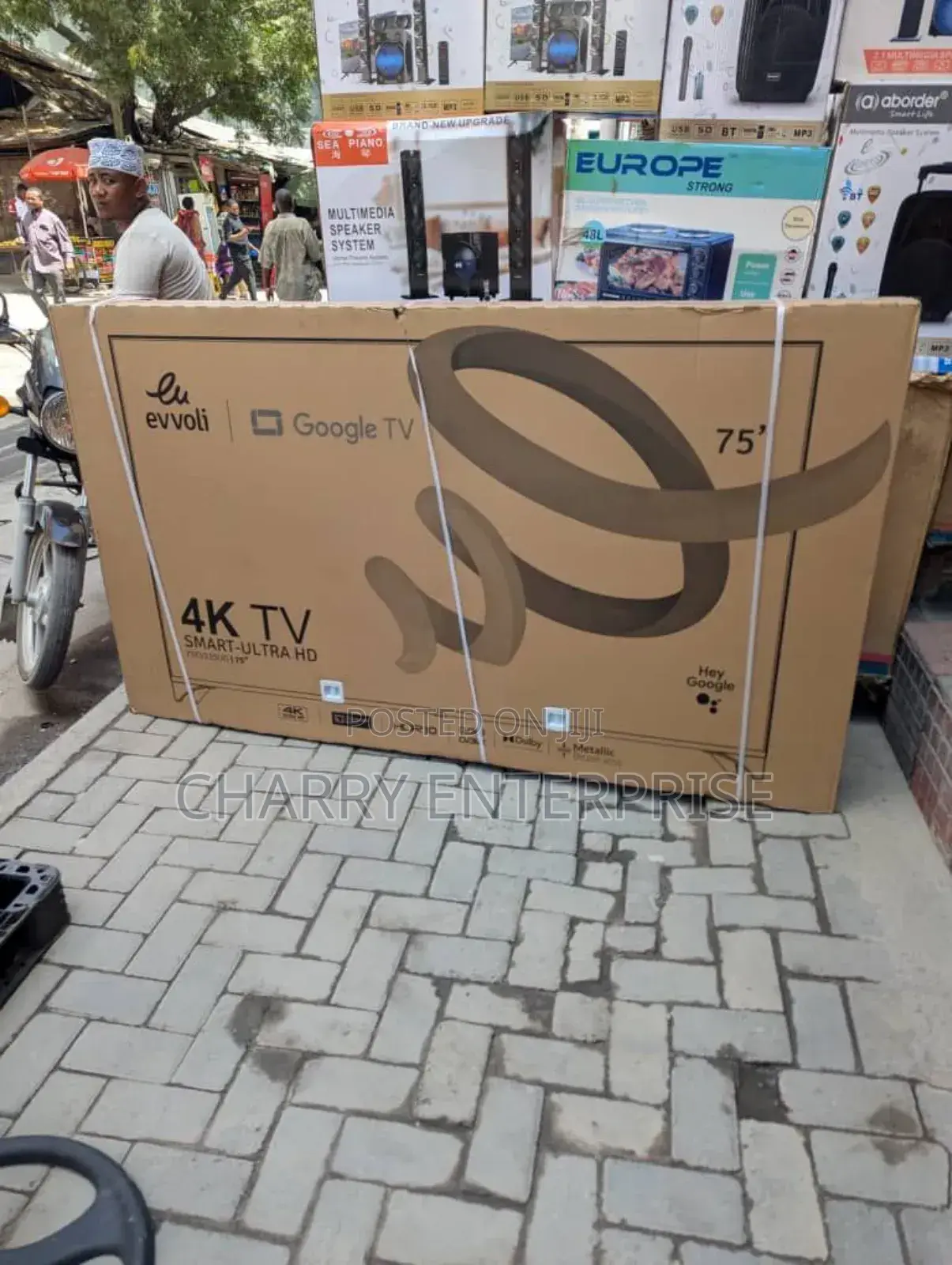 75 Inch Evvoli Google Tv Smart Ultra Hd