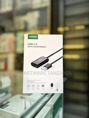 Ugreen Usb Sound Card Audio Adapter External Stereo Sound