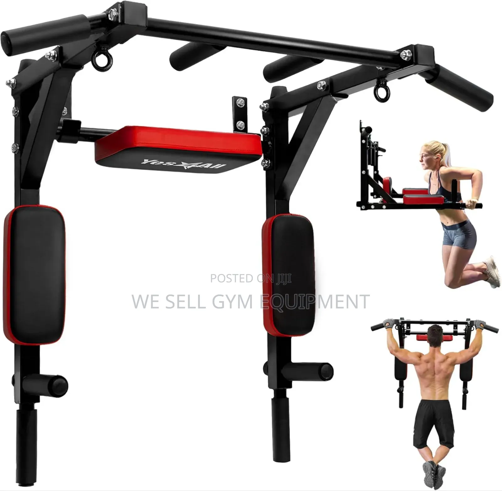 Pull Up Bar Dip Station