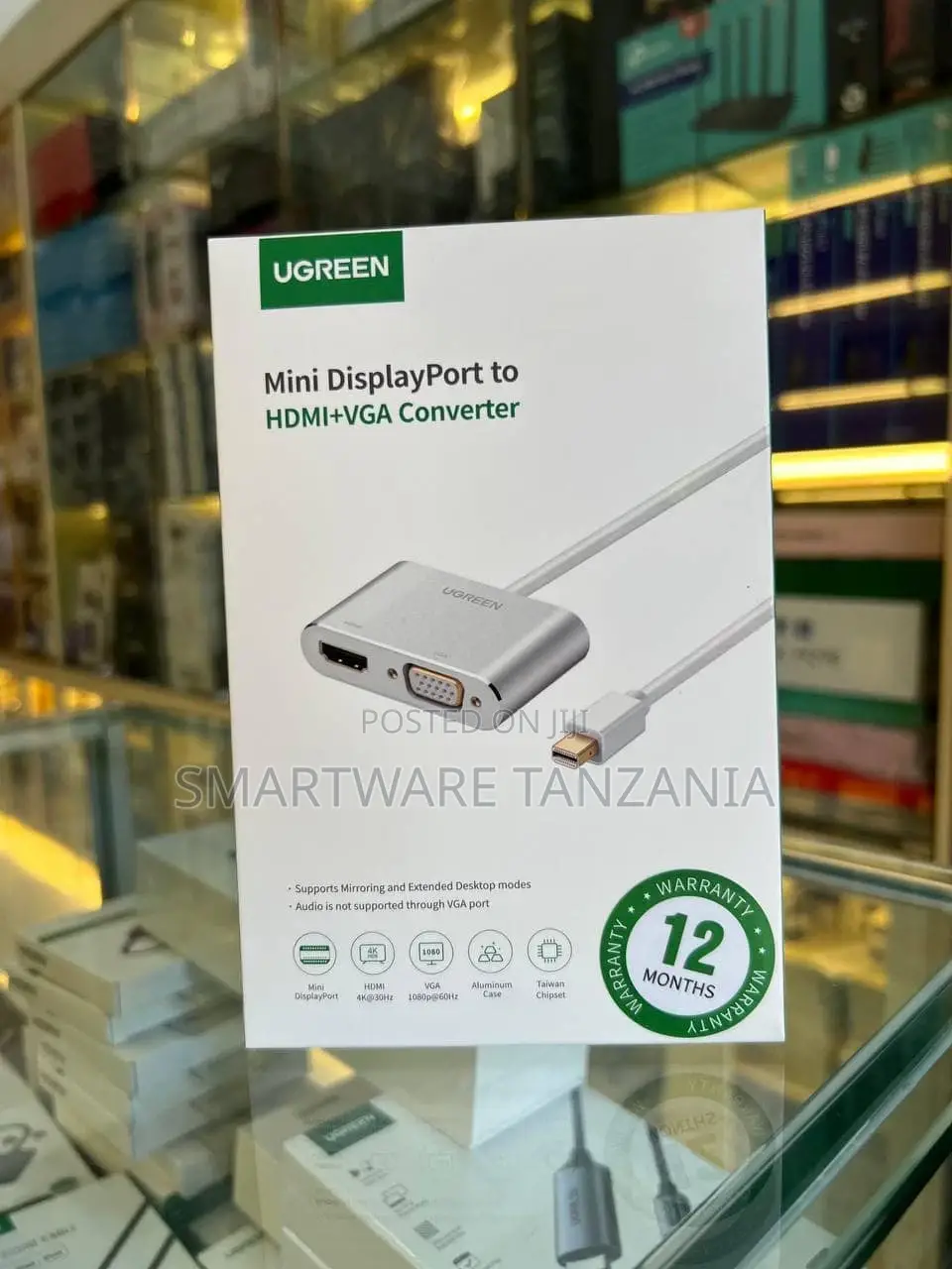 Ugreen Thunderbolt Mini Displayport Dp To Hdmi Vga