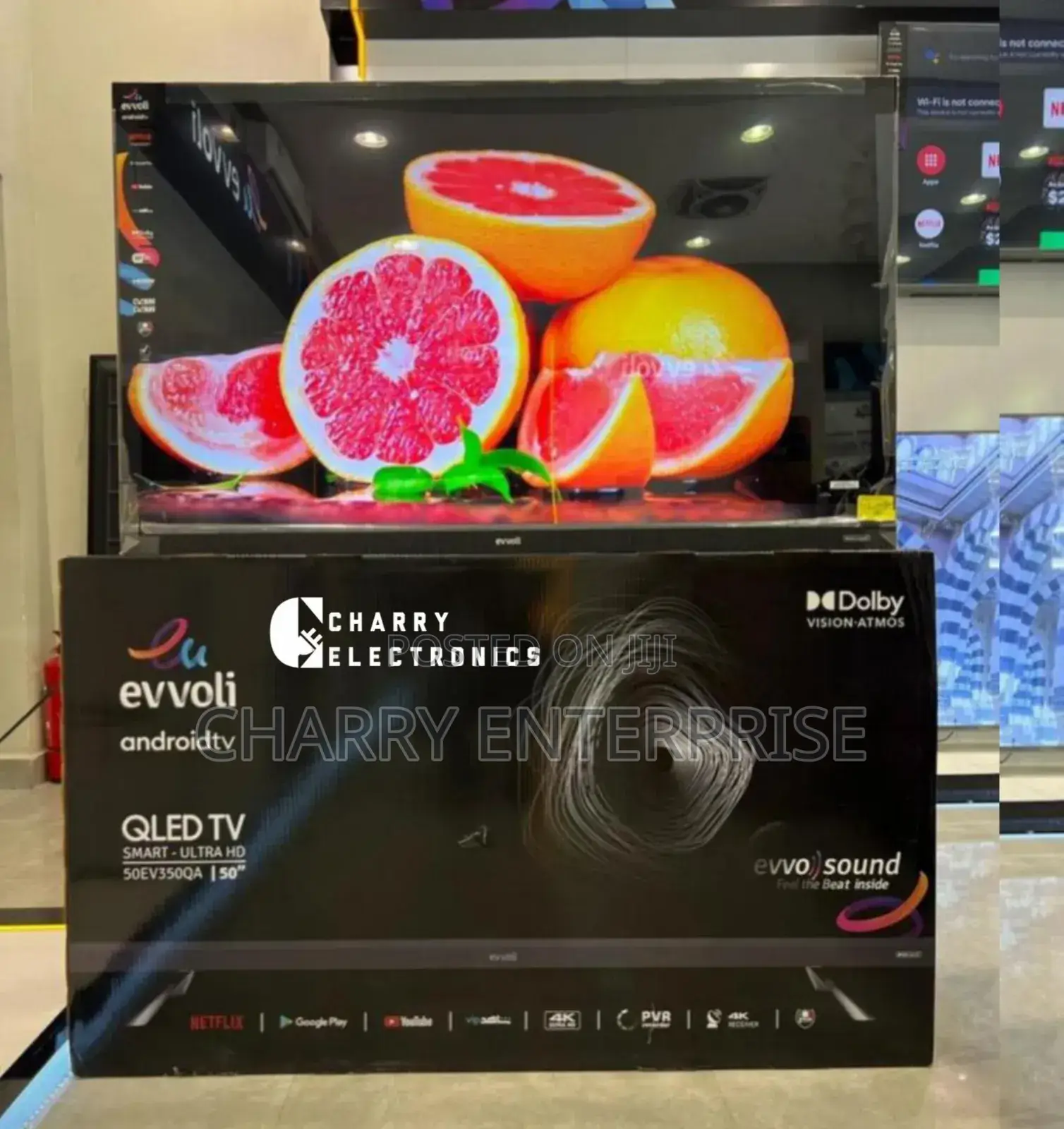 Evvoli Android Qled Tv 50 Inch Smart Ultra Hd 