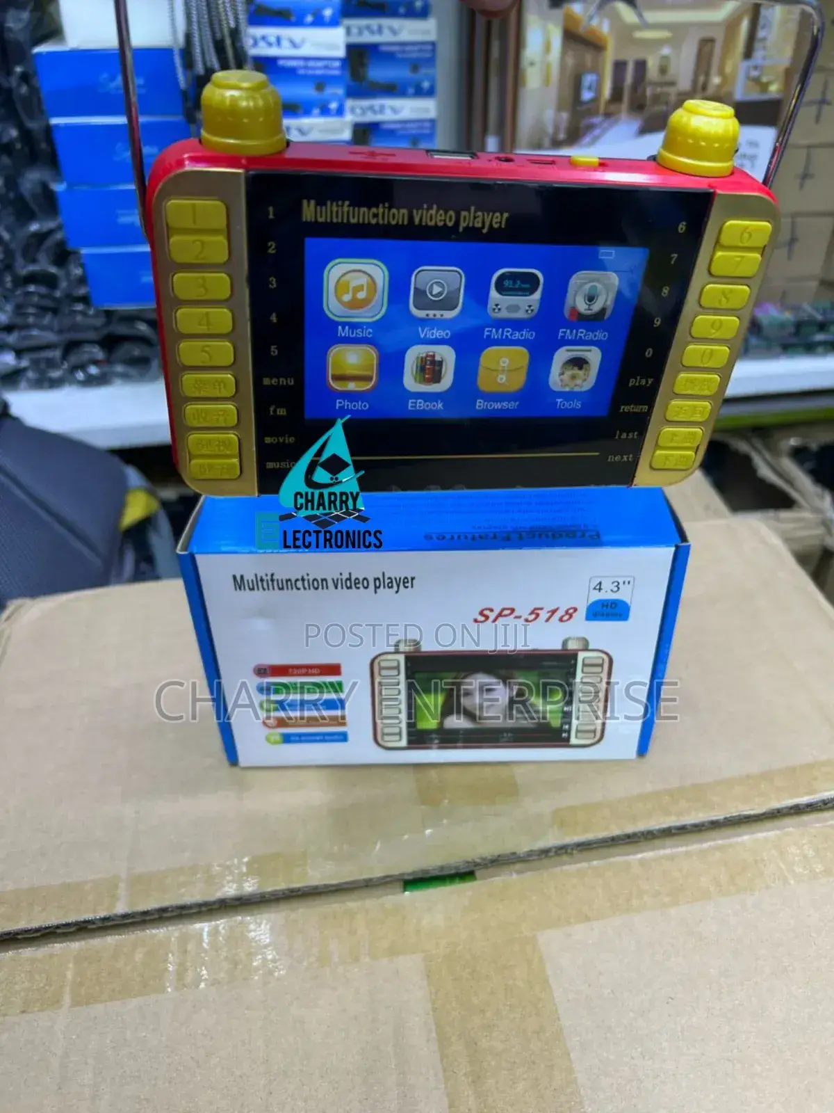 Hd Multifunction Video Player 4.3 Inch Tv Yenye Redio Sp518