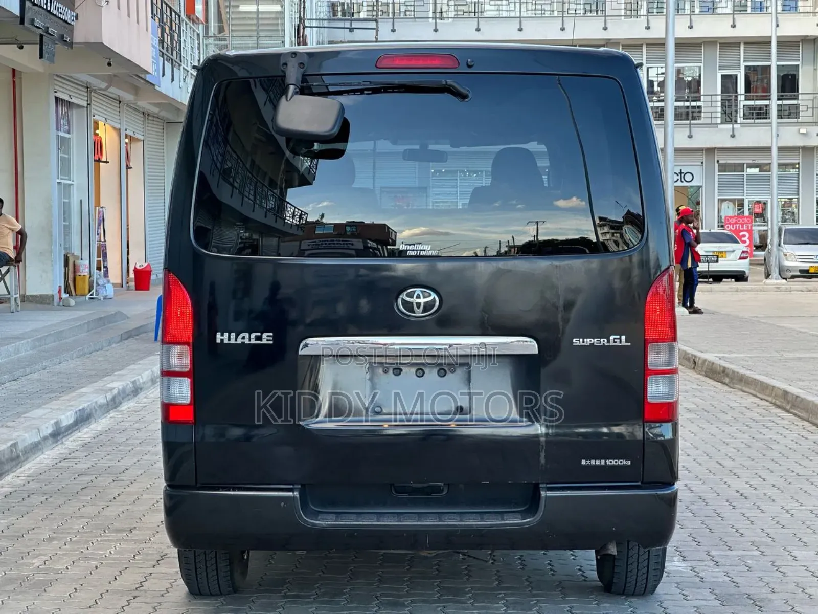 Toyota HiAce 2008 Black