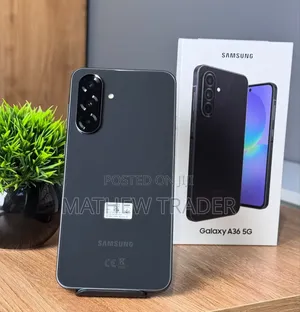New Samsung Galaxy A36 128 GB Black