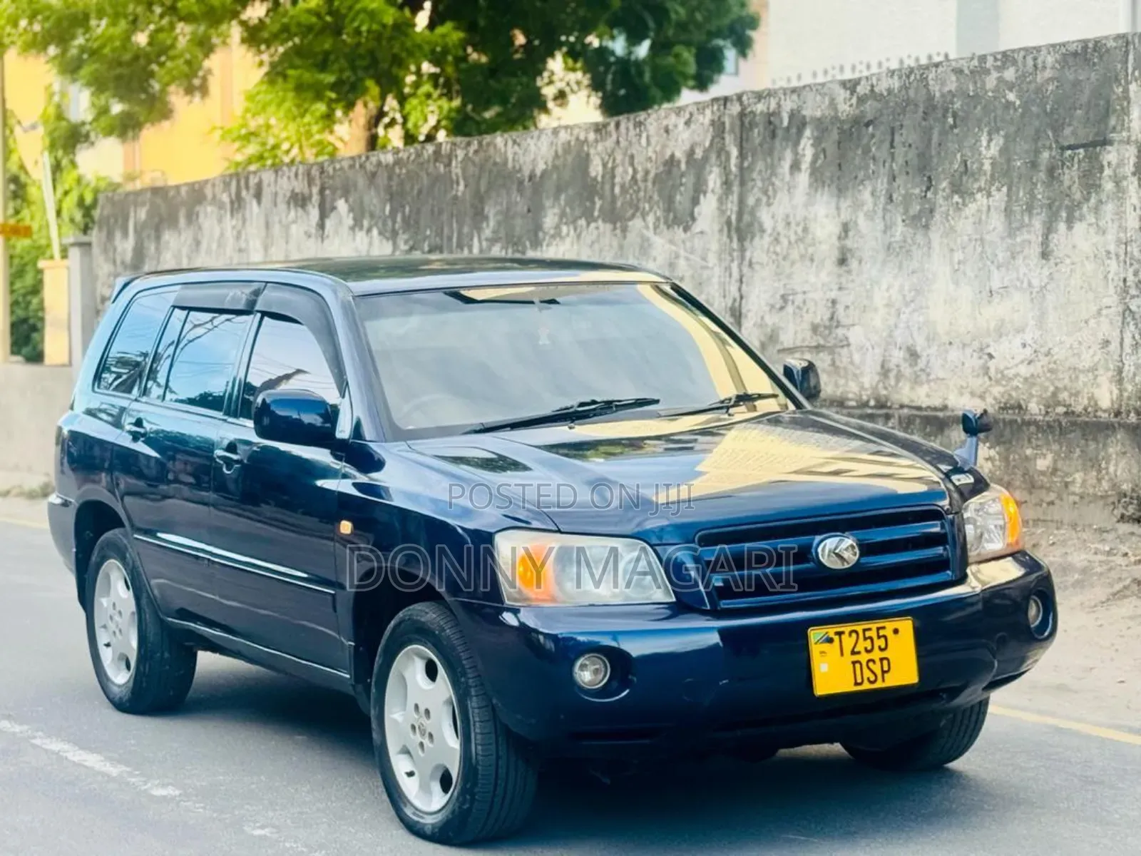 Toyota Kluger 2006 Blue