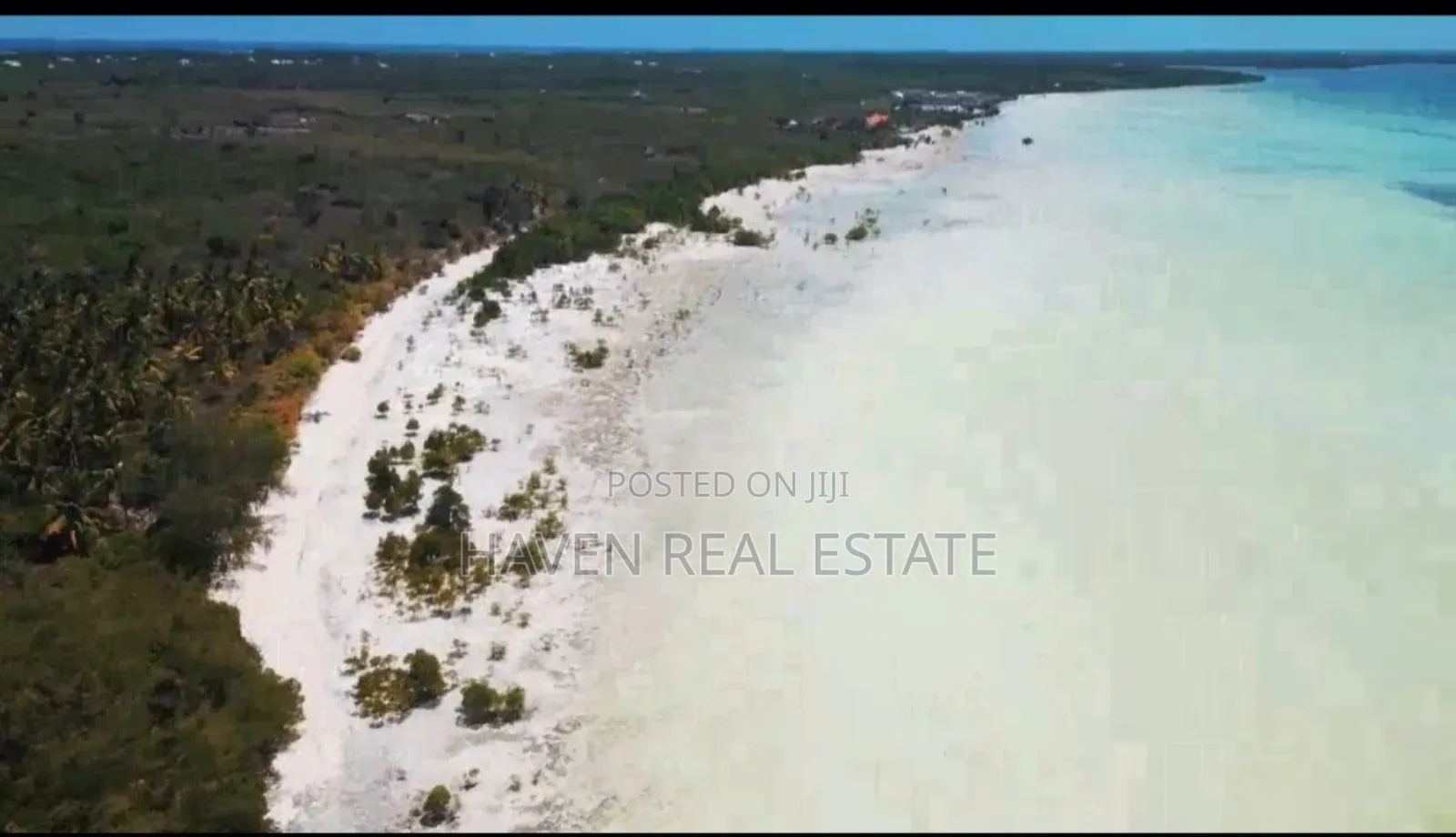 Beach Plot for Sale at Zanzibar