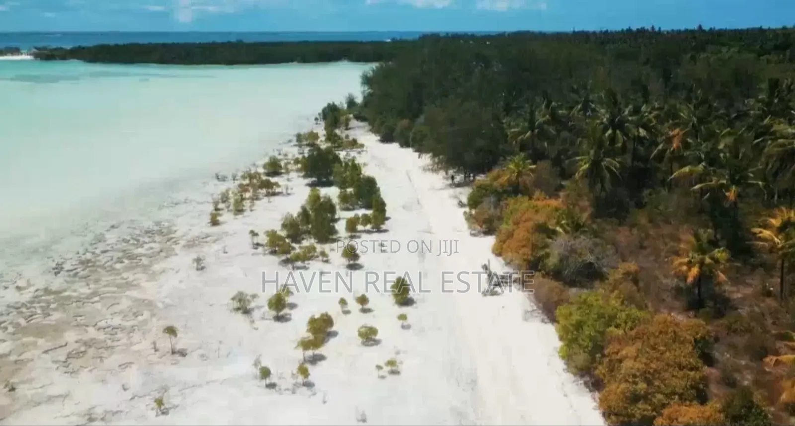 Beach Plot for Sale at Zanzibar