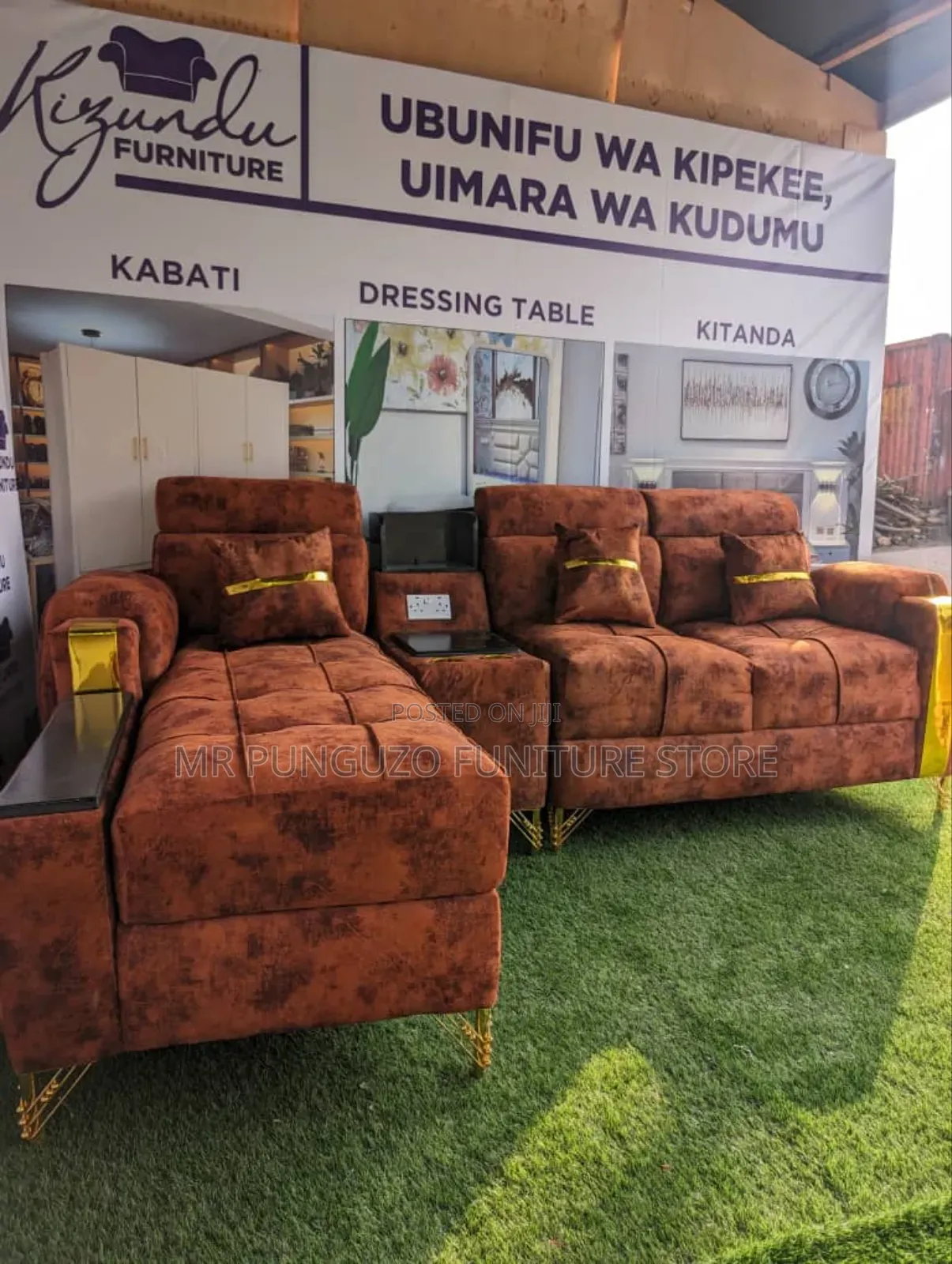 Sofa Classic Sana L Shape Na System Charge Zake