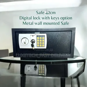Digital Safe Box 42cm With Dual Lock System