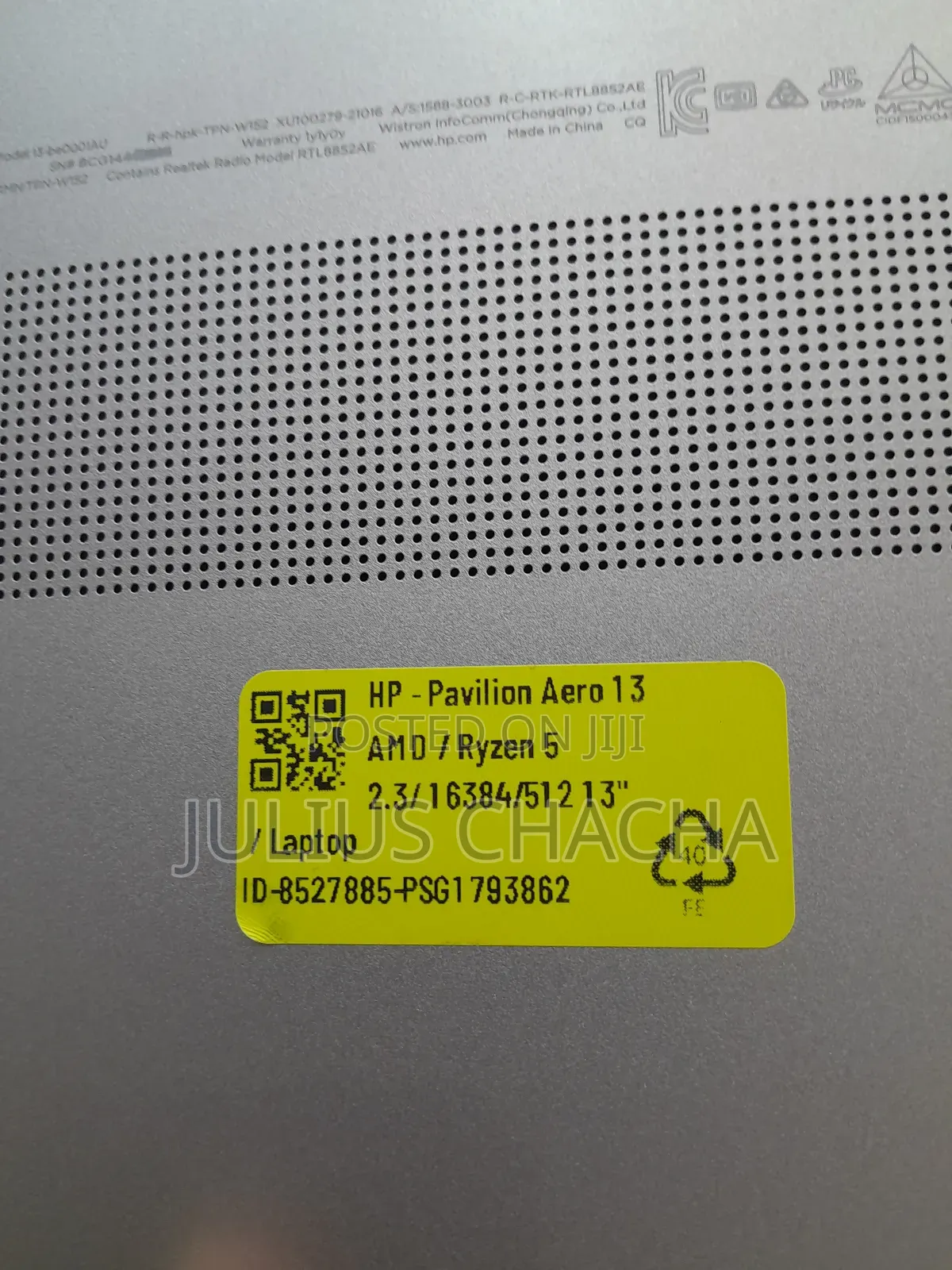 New Laptop HP 16GB AMD Ryzen 5 SSD 512GB