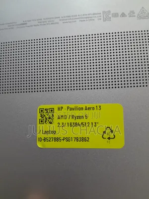 New Laptop HP 16GB AMD Ryzen 5 SSD 512GB