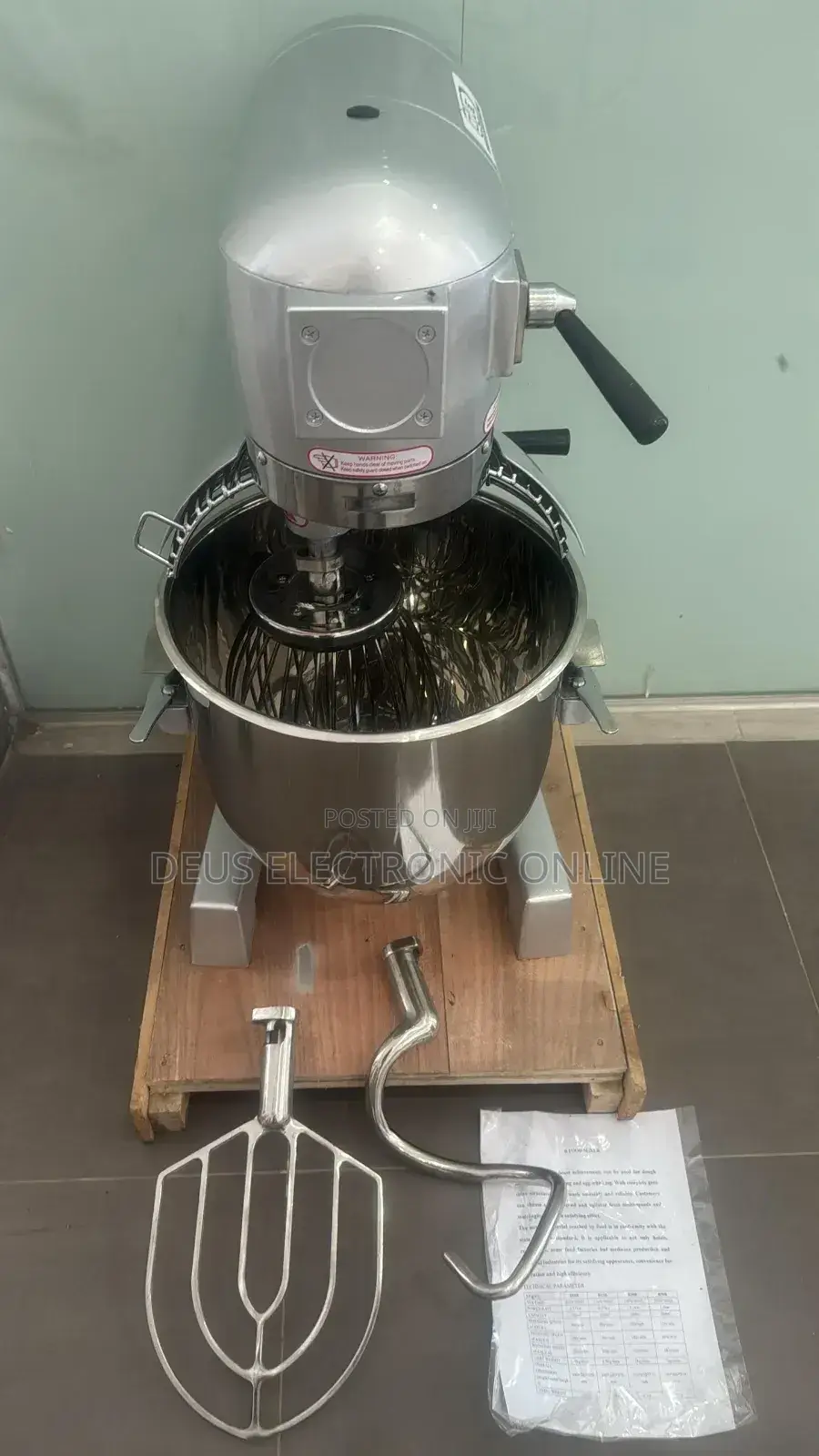 Electric Euro Strong Stand Mixer 20kg