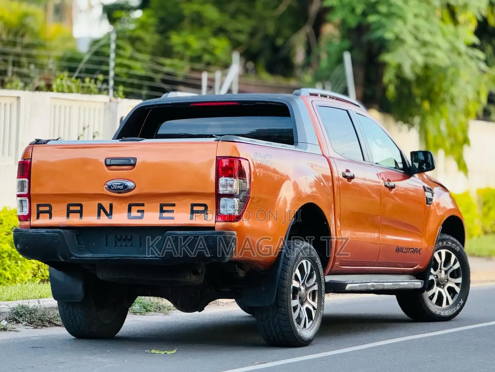Ford Ranger Wildtrak 2016 Orange