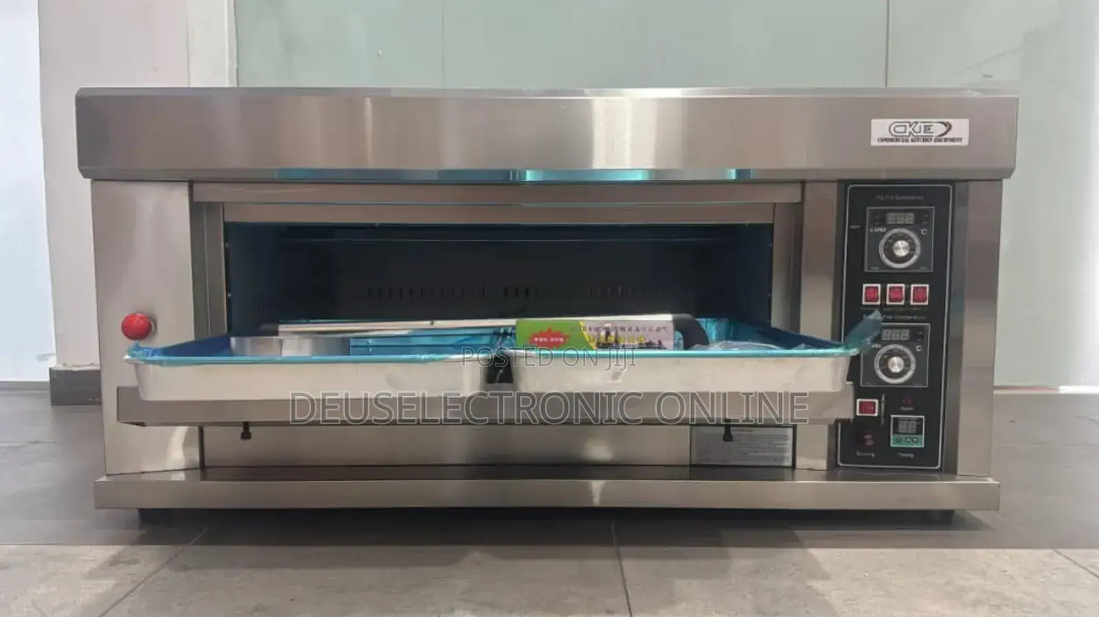 Electric Oven Deck 1 Tray 2