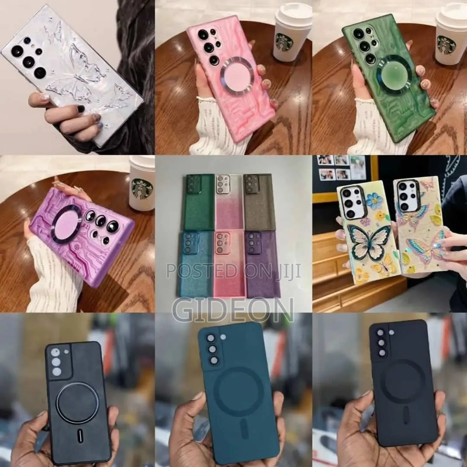 Samsung Galaxy S25, 24 ,S23 and iPhone Model Cover/Kava