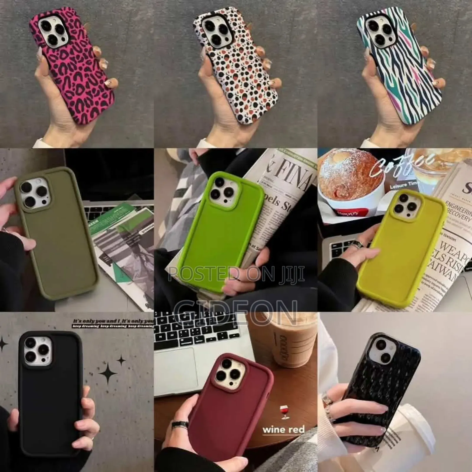 Samsung Galaxy S25, 24 ,S23 and iPhone Model Cover/Kava