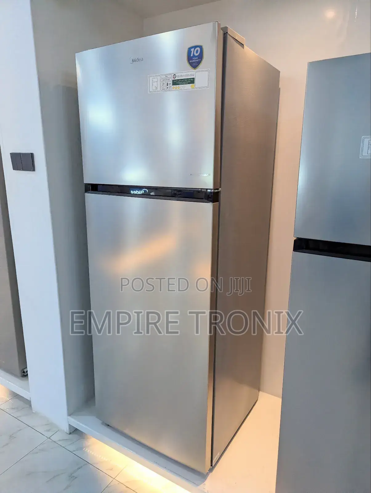 Midea 474l Top Mount Double Door Refrigerator Mdrt645mte46d