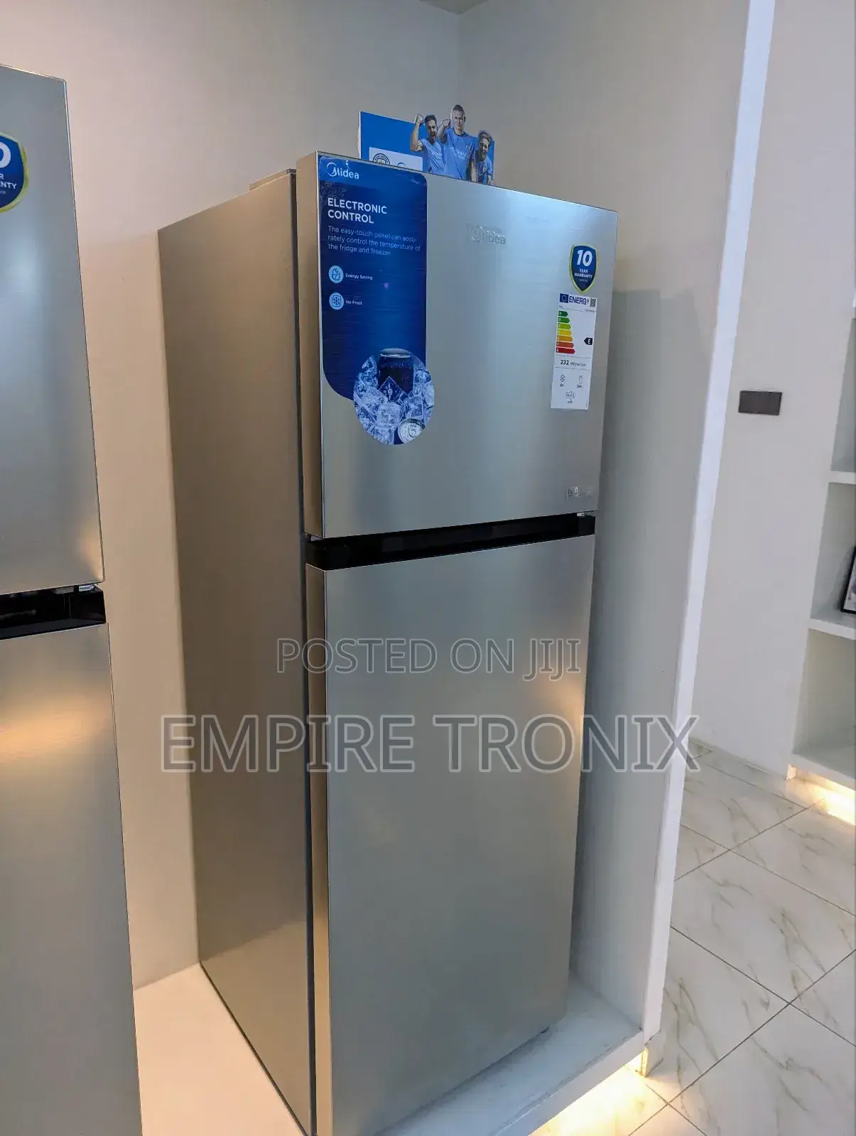 Midea 352l Top Mount Double Door Refrigerator Mdrt489mte46