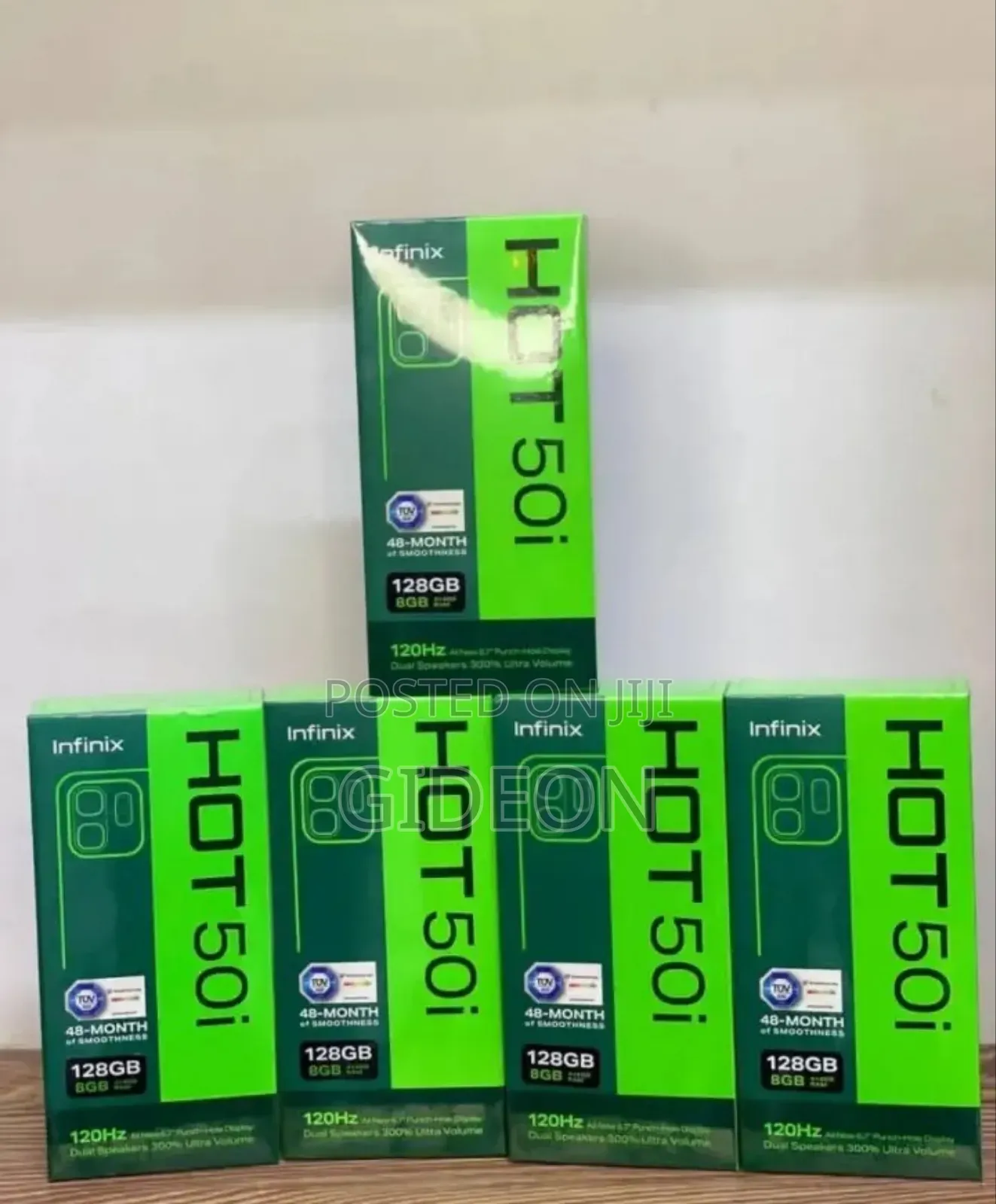 New Infinix Hot 50i 128 GB Green