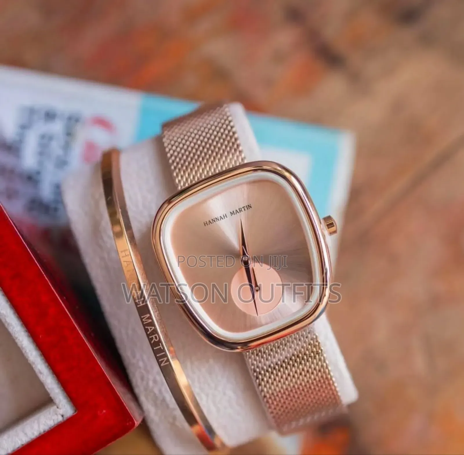 Hannah Martin Watches Stainless Steel Water Resistant