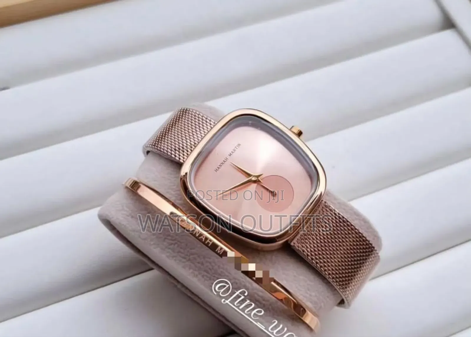 Hannah Martin Watches Stainless Steel Water Resistant