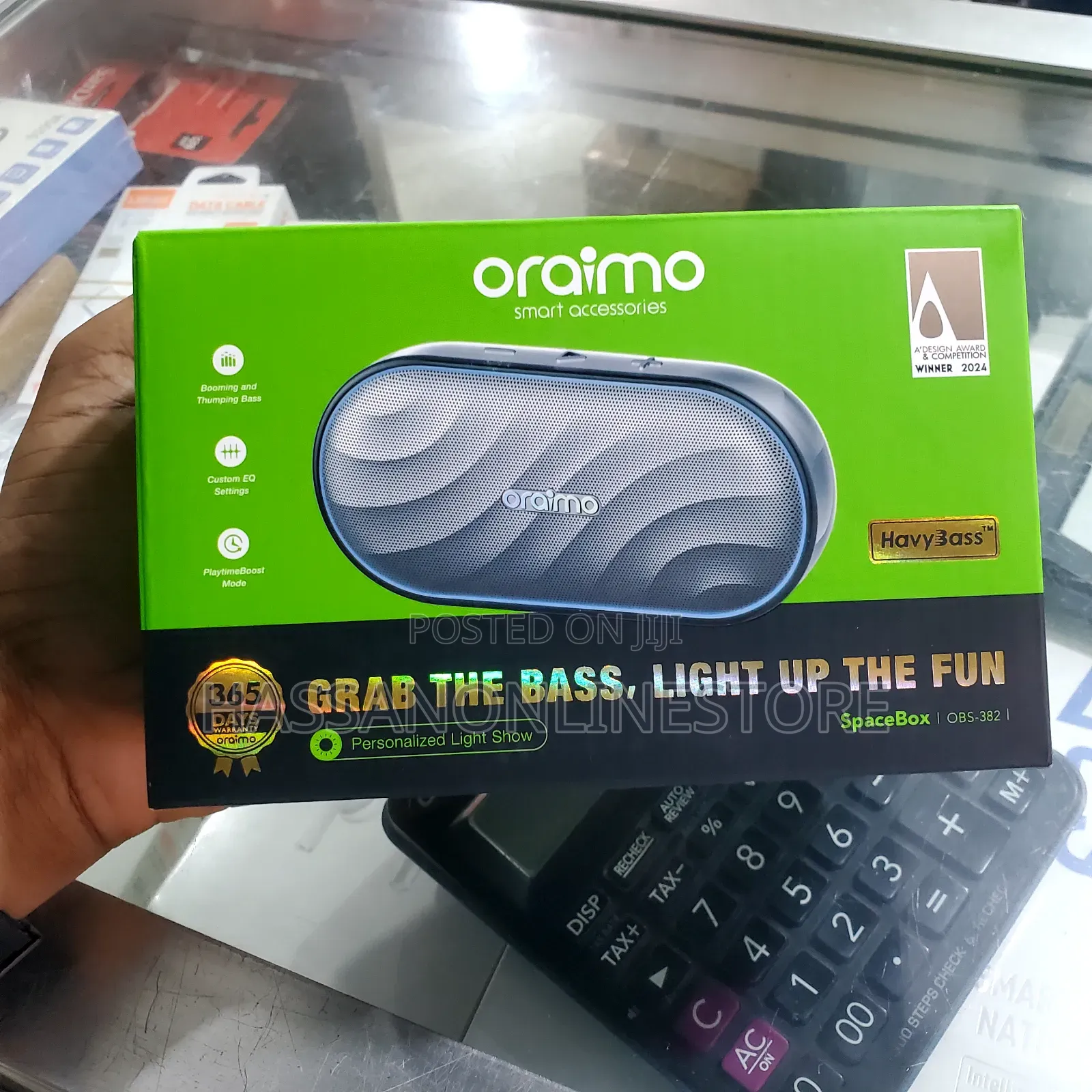 Oraimo Spacebox 8w Fm Wireless Speaker