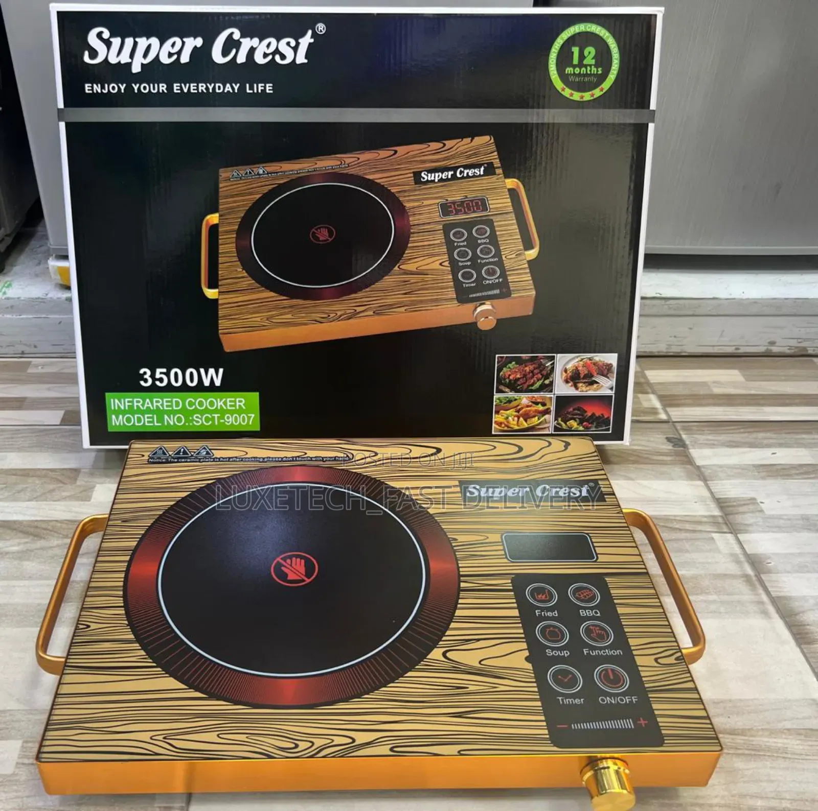 Super Crest 3500w Infrared Cooker