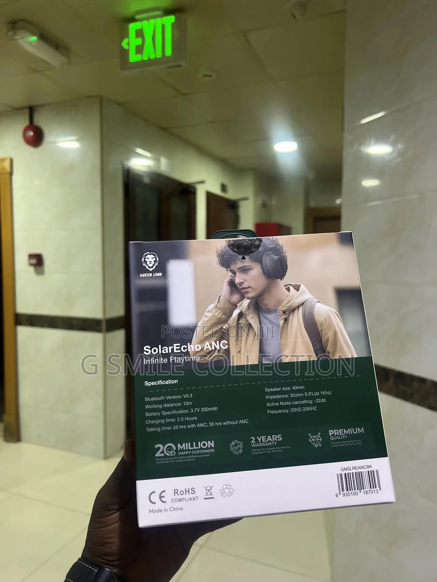 Greenlion Solarecho Anc Headphones