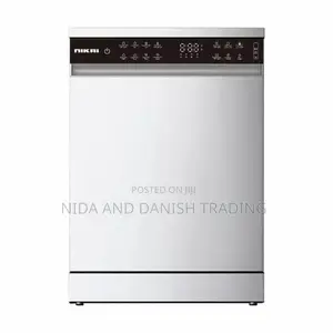 Photo - Nikai Dish Washer 60cm Semi Built 14 Plates Ndw158ss - Gray
