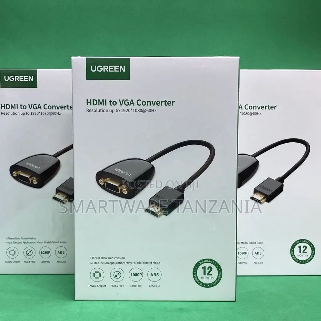 Ugreen Hdmi Male To Vga Converter Female Adapter Cable