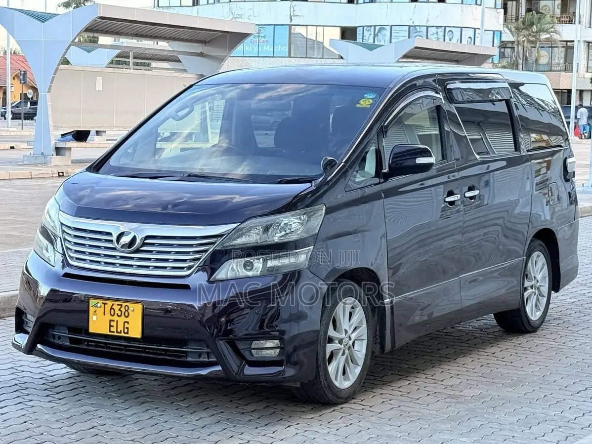 Toyota Vellfire 2011 Purple