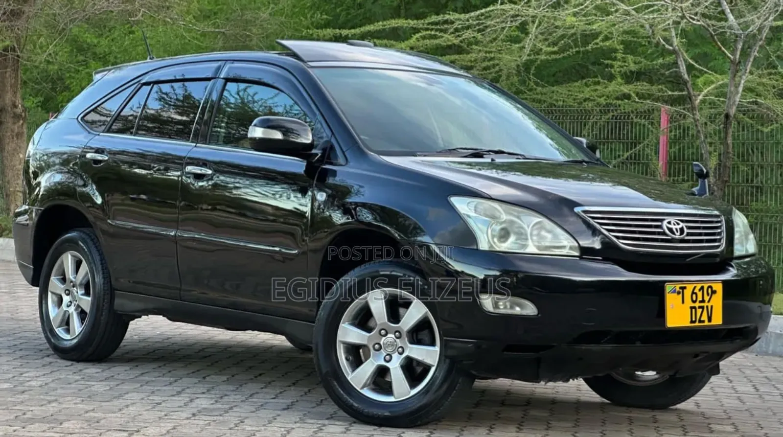 Toyota Harrier 2008 Black