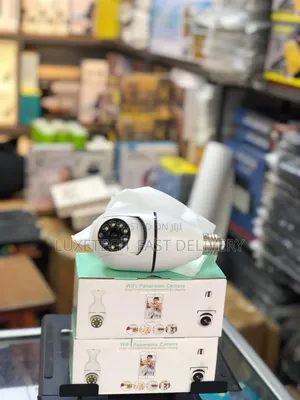 Wifi Panorama Camera Wide-Angle Surveillance, Bulb Camera