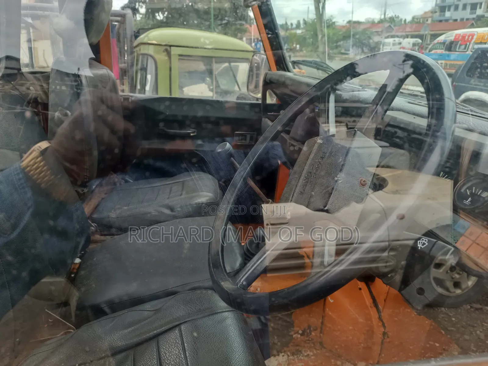 Land Rover Defender Soft Top 4x4 1995 Orange