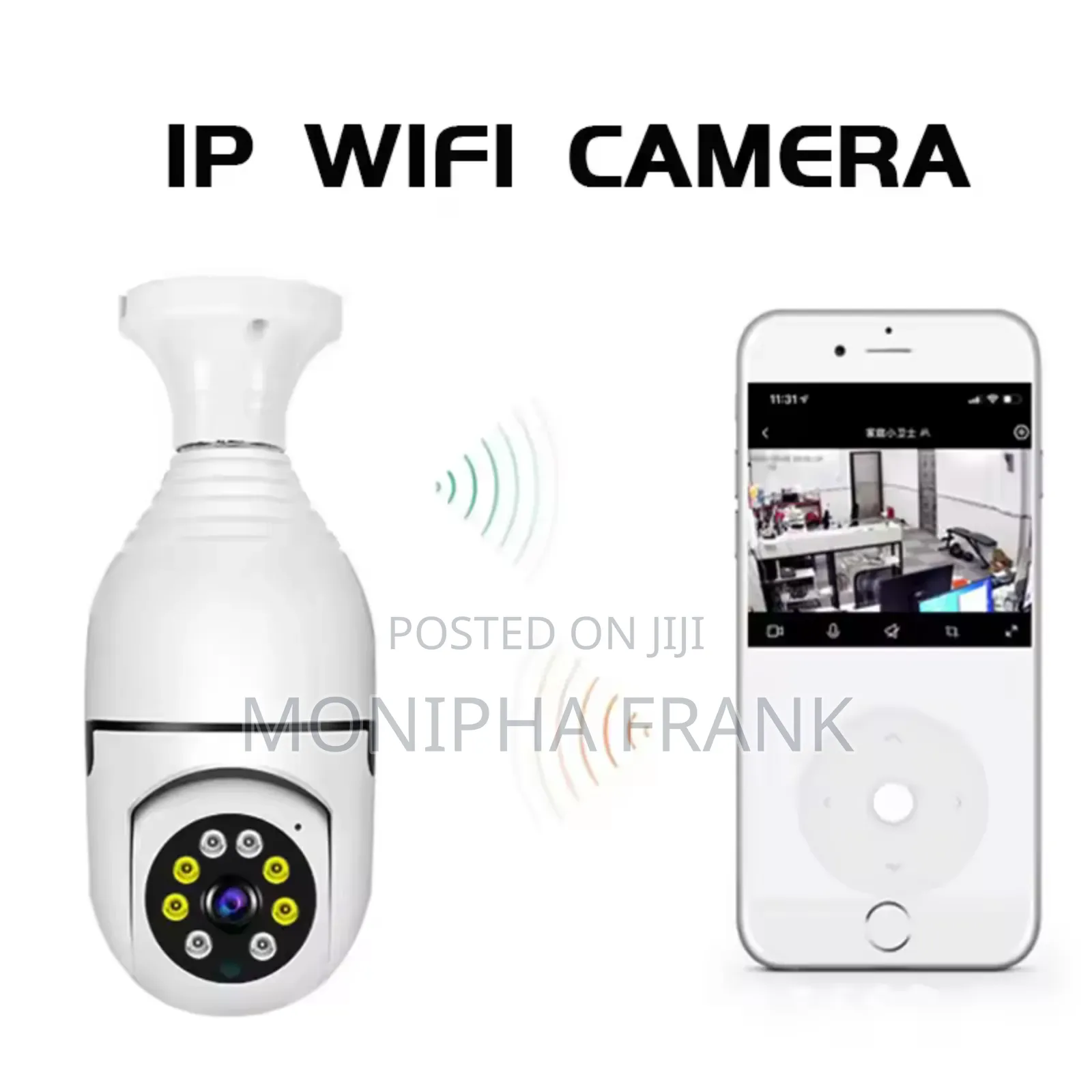 CCTV Bulb Camera Unaona Kupitia Simu Hata Kama Ukiwa Mbali