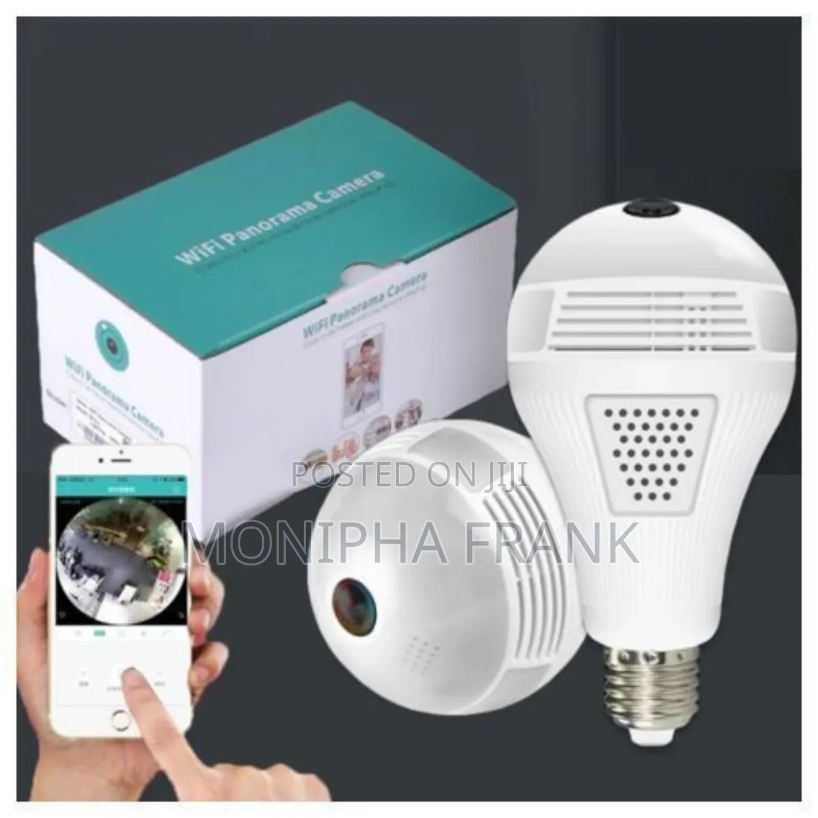 Bulb CCTV Camera Usiku Inawaka Kama Bulb Ya Kawaida