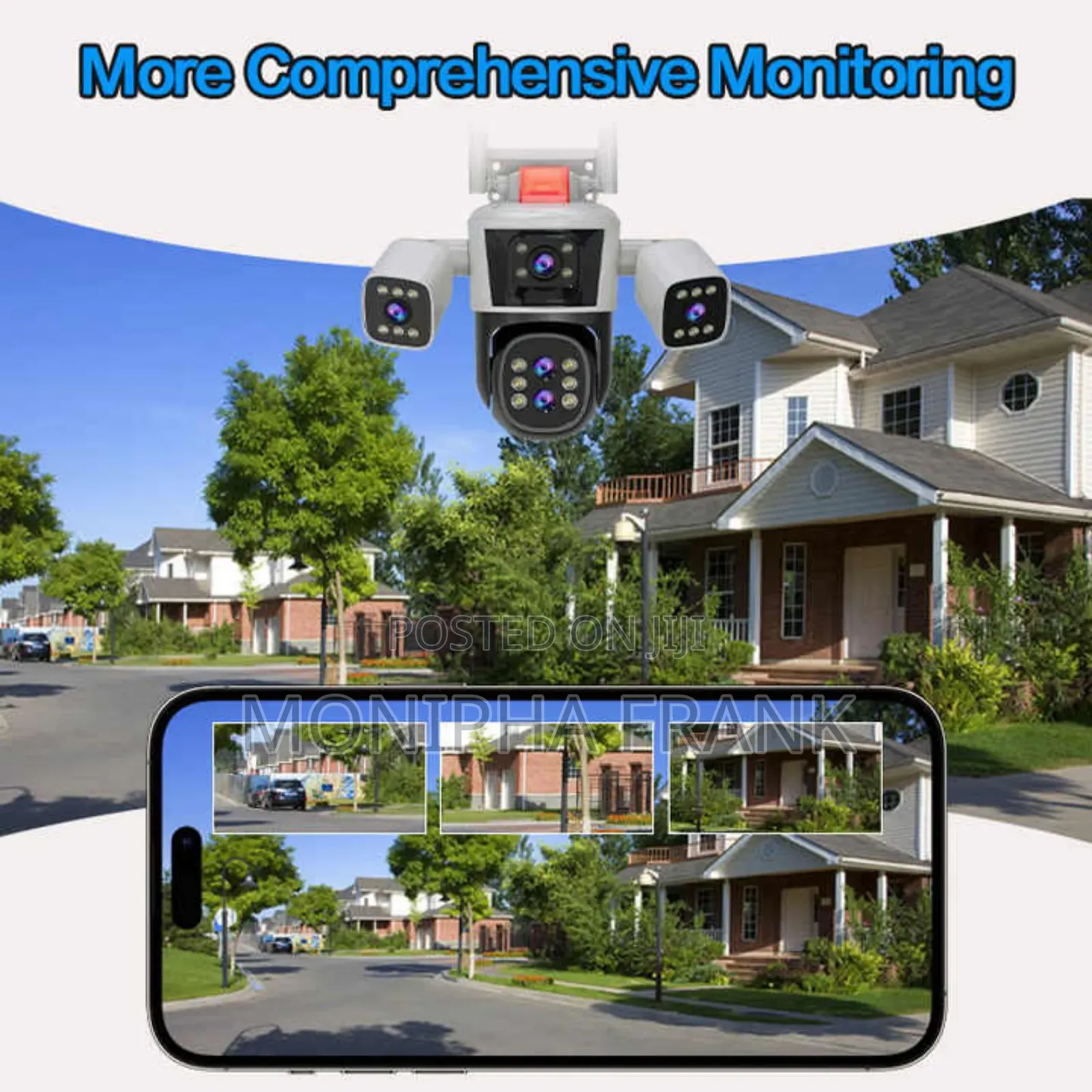 Four Lens PTZ Camera Automatic Motion Tracking
