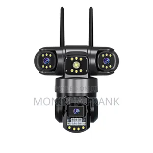 PTZ 3 Lens CCTV Camera Inatumia Line Ya Simu