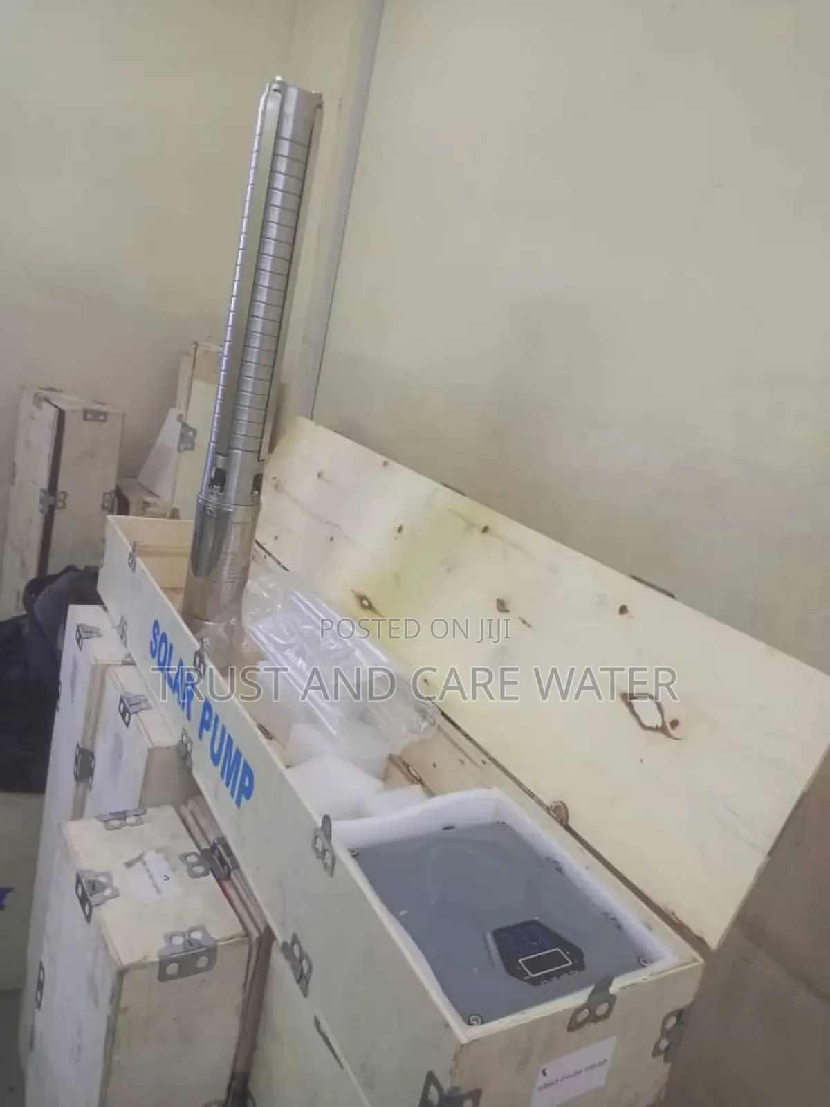 Solar Pump 4hp Dc/Ac Stainless H.Max 300m