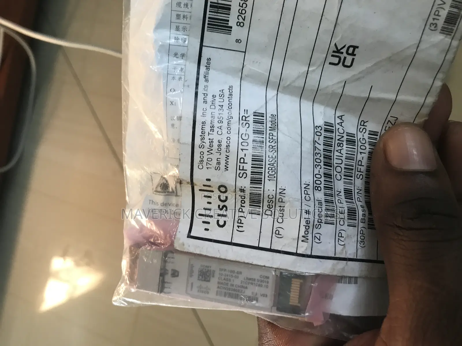 Cisco SFP-10g-Sr