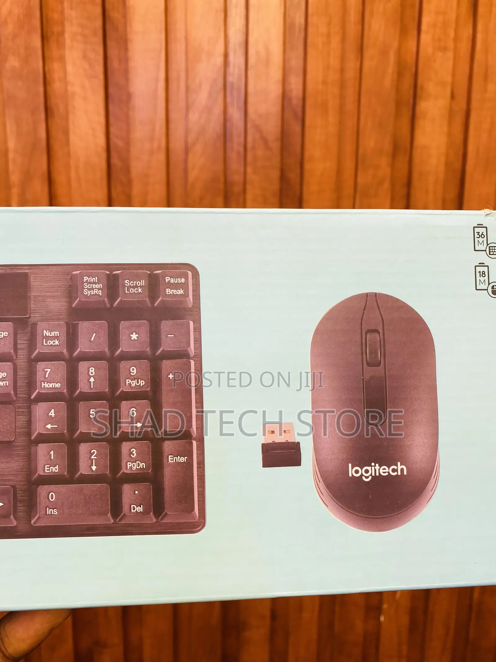 Wireless Keyboard and Mouse Combo