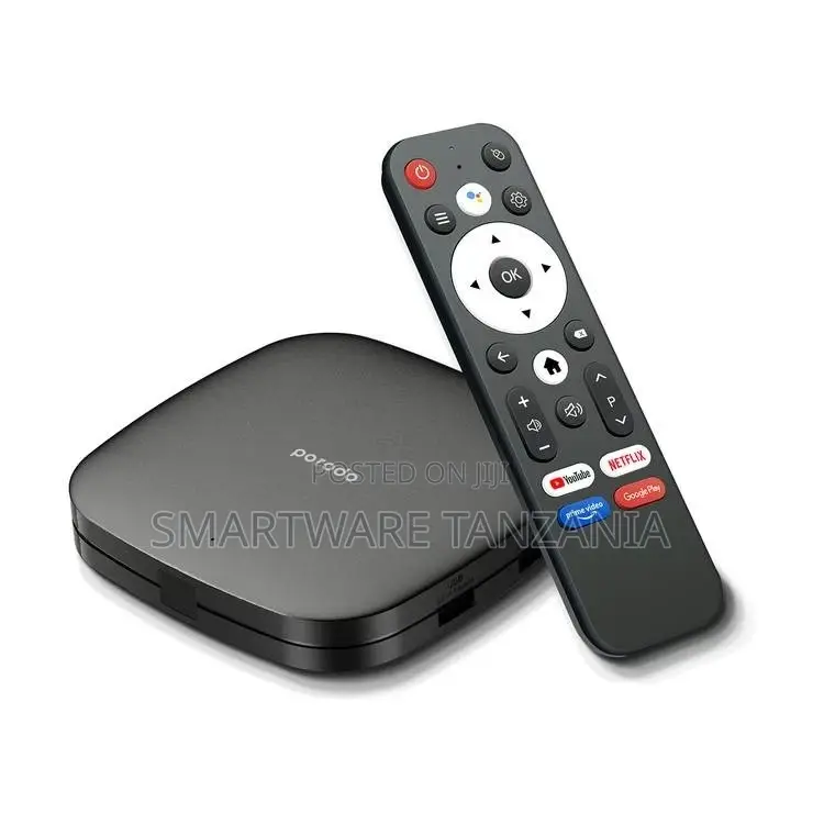 Porodo Android Tv Box, Video Streaming, 2gb Ram, 8gb Rom